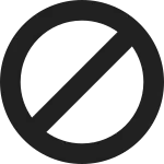 Presence Blocked 16 Regular SVG Icon